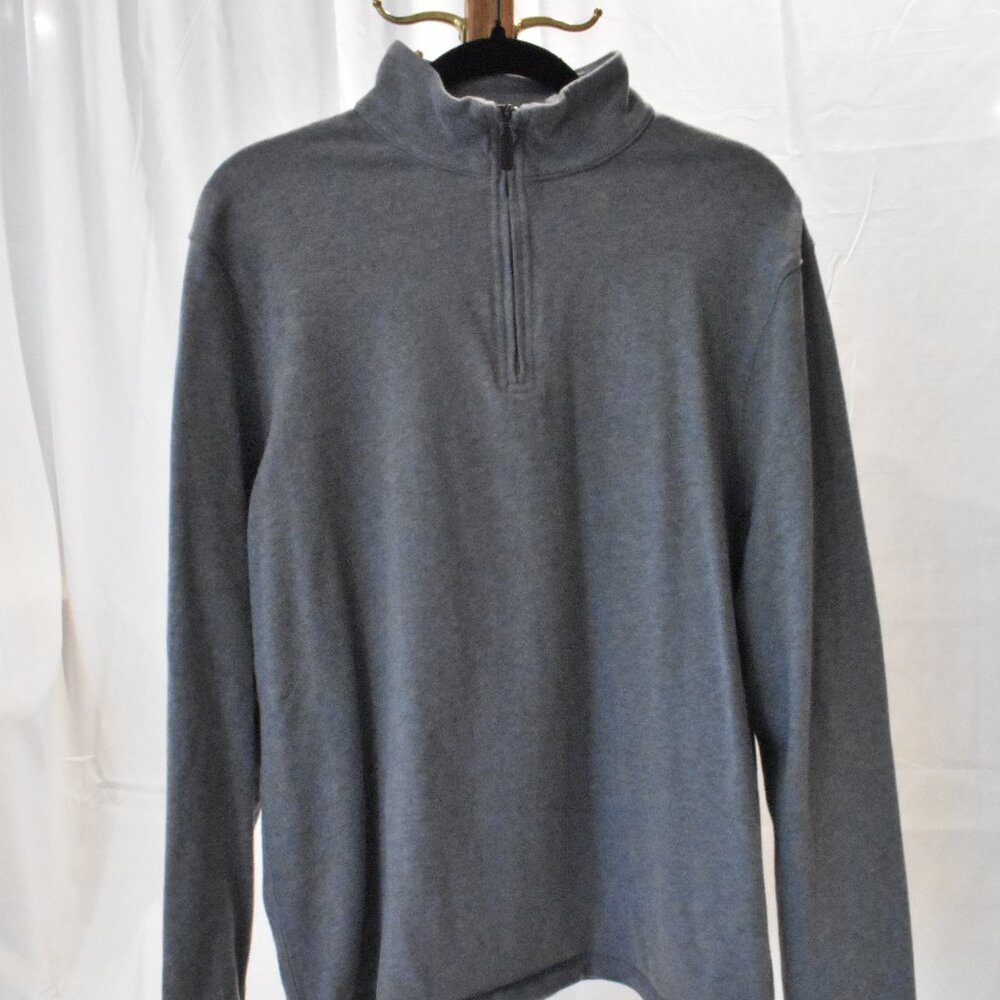 J.Crew Mercantile - Gray Quarter-Zip - Large
